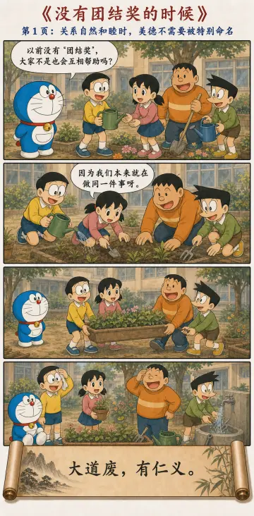 第十八章漫画预览：没有团结奖时大家自然合作