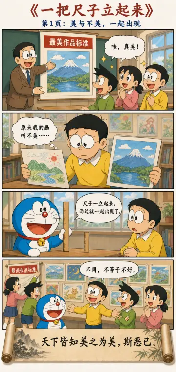 第二章漫画预览：标准如何同时制造美与不美