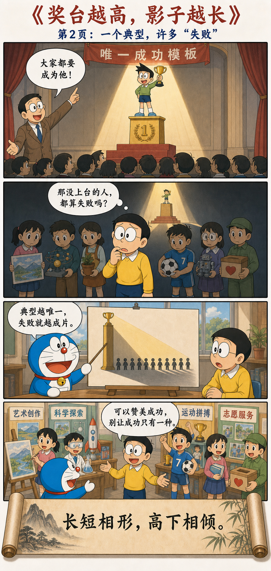 学校的唯一成功模板让许多不同道路被定义成失败