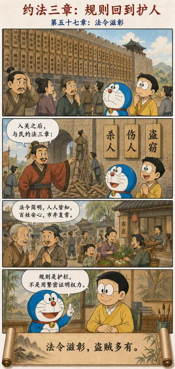 第五十七章漫画预览：约法三章