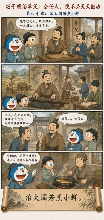 第六十章漫画预览：宓子贱治单父