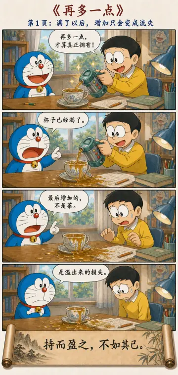 第九章漫画预览：满杯以后再增加为何成为损失